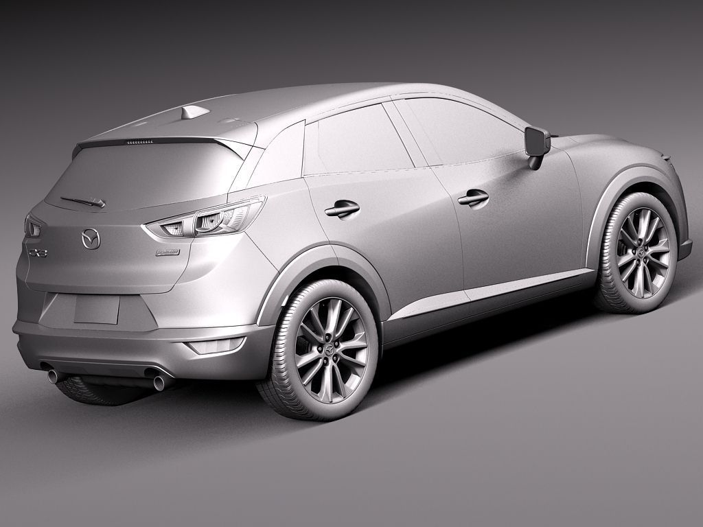 Mazda CX-3 2016 3D model_11