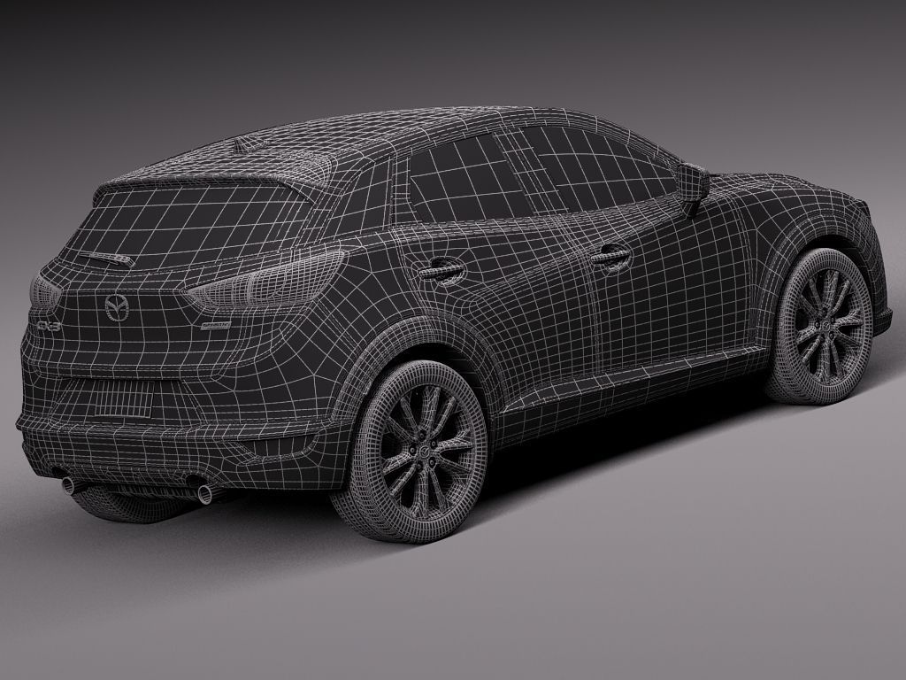Mazda CX-3 2016 3D model_15