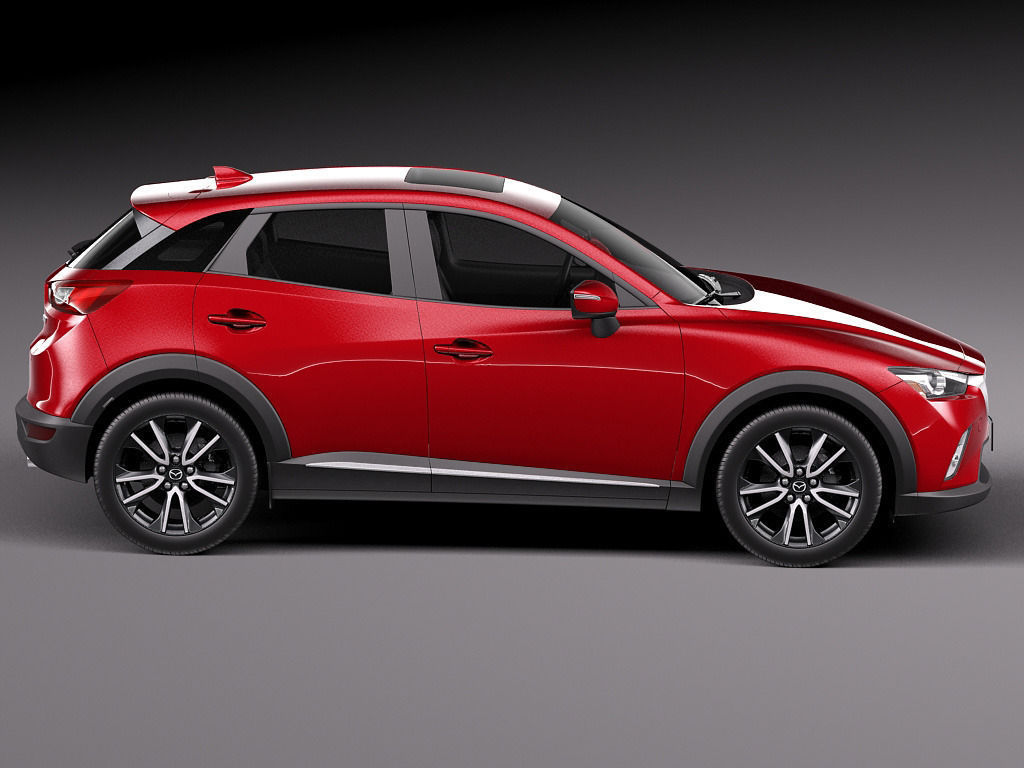 Mazda CX-3 2016 3D model_6