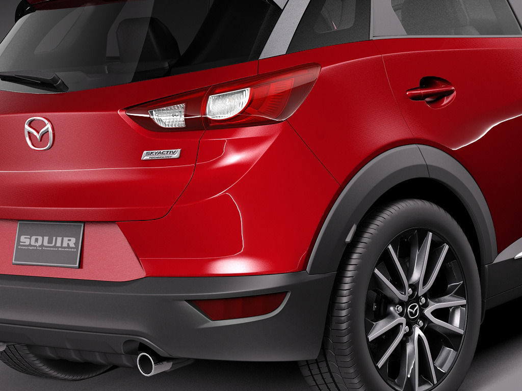 Mazda CX-3 2016 3D model_3