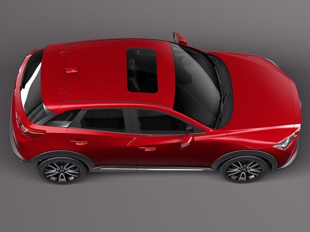 Mazda CX-3 2016 3D model_7