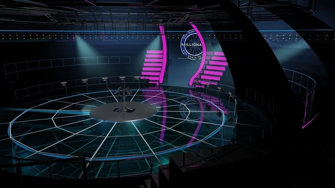 Millionaire studio 3D model_9