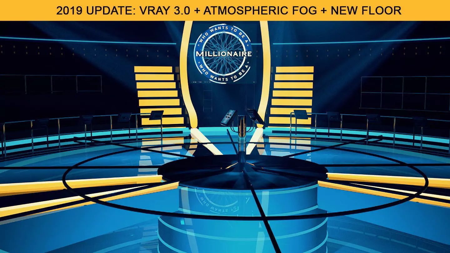 Millionaire studio 3D model_0