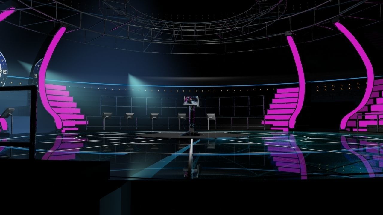 Millionaire studio 3D model_8