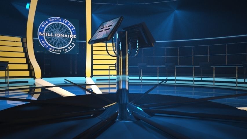 Millionaire studio 3D model_3