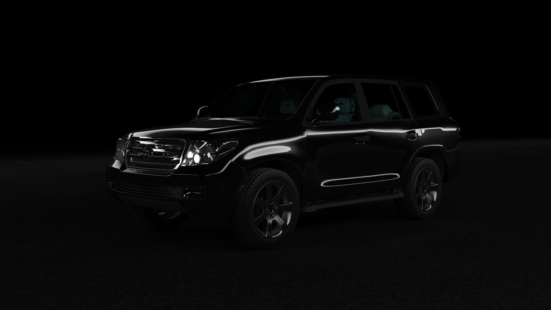 toyota land cruiser 3D model_4