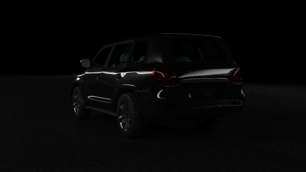 toyota land cruiser 3D model_5