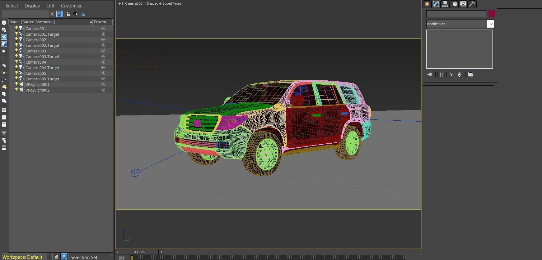toyota land cruiser 3D model_8