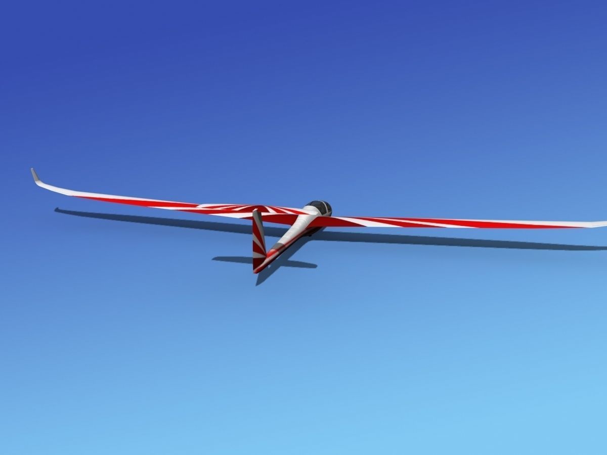 DG-1000 Glider V02 3D model_6