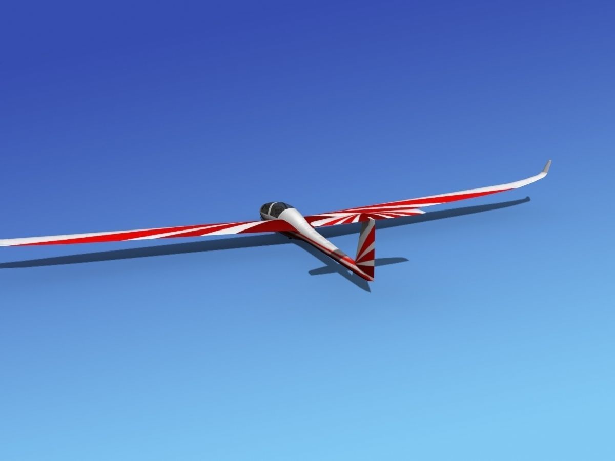 DG-1000 Glider V02 3D model_7