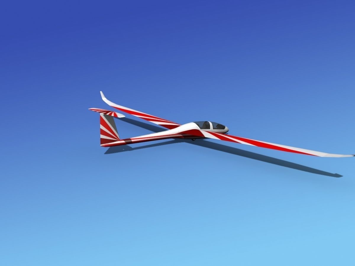 DG-1000 Glider V02 3D model_5