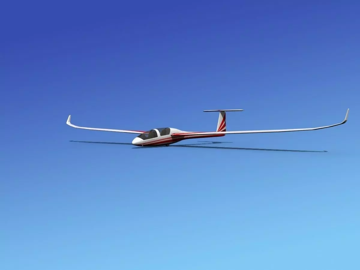 DG-1000 Glider V02 3D model_0