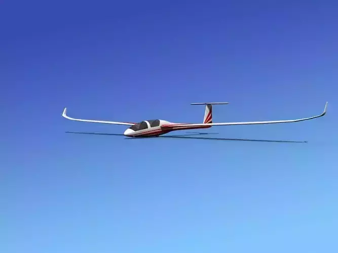 DG-1000 Glider V02 3D model