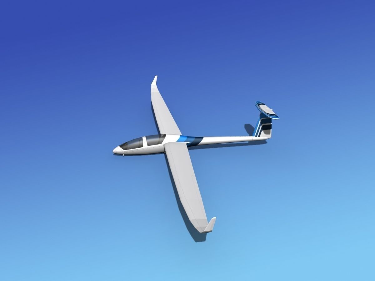 DG-1000 Glider V04 3D model_10