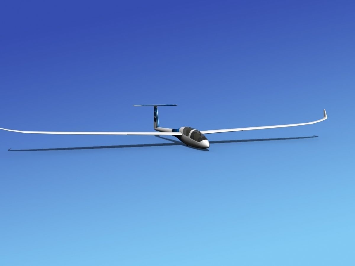 DG-1000 Glider V04 3D model_3