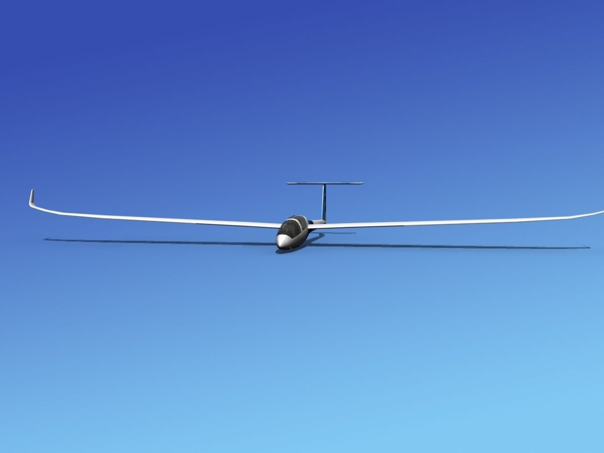 DG-1000 Glider V04 3D model_2