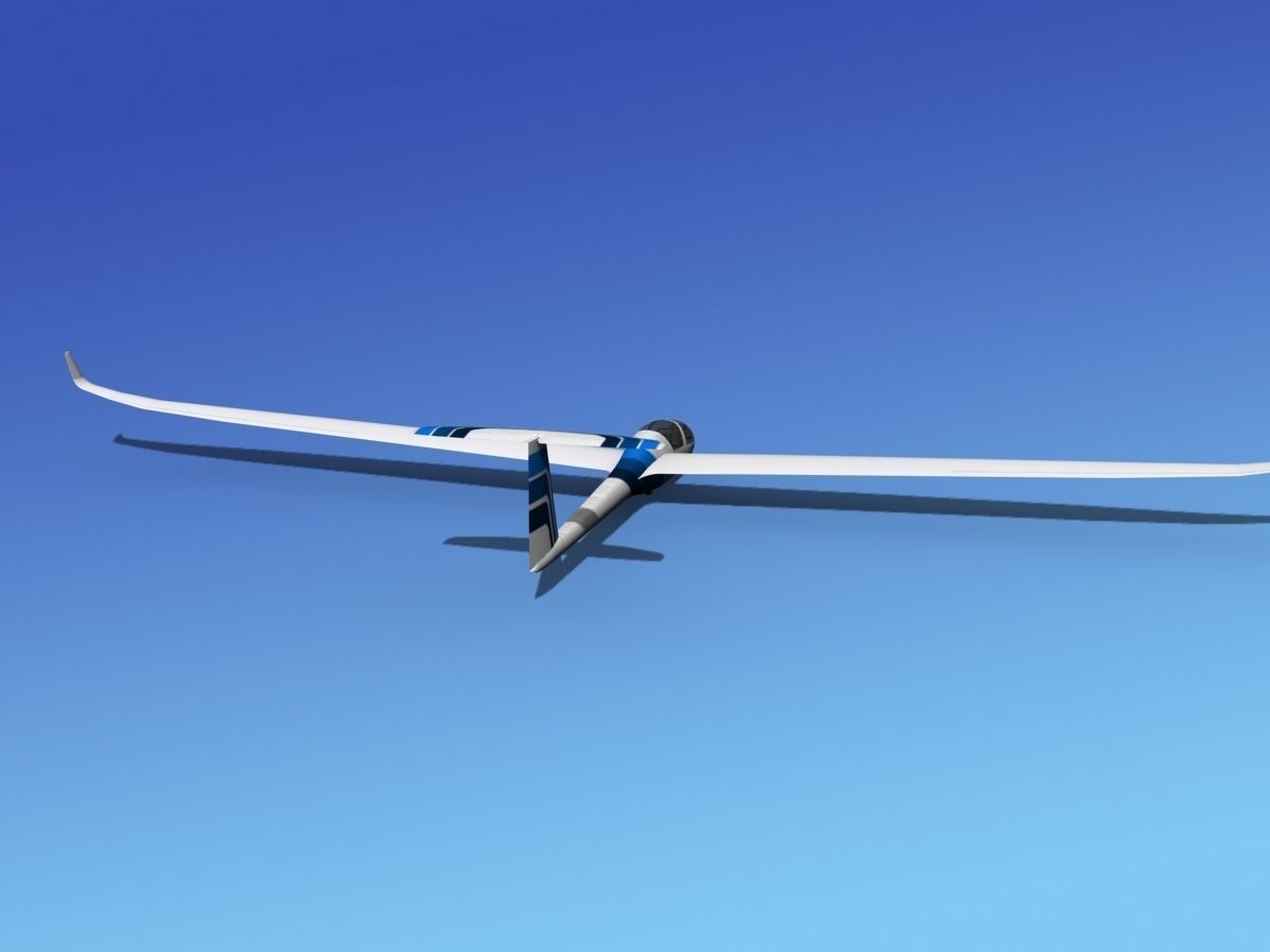 DG-1000 Glider V04 3D model_7