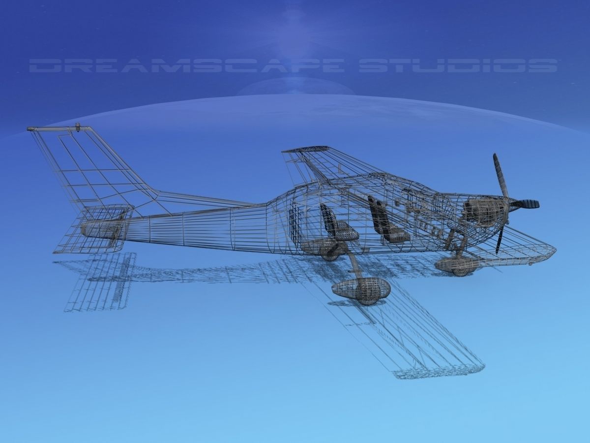 Cessna 177 FG Cardinal V04 3D model_14