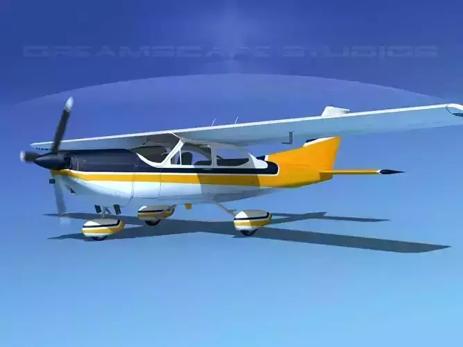 Cessna 177 FG Cardinal V12 3D model