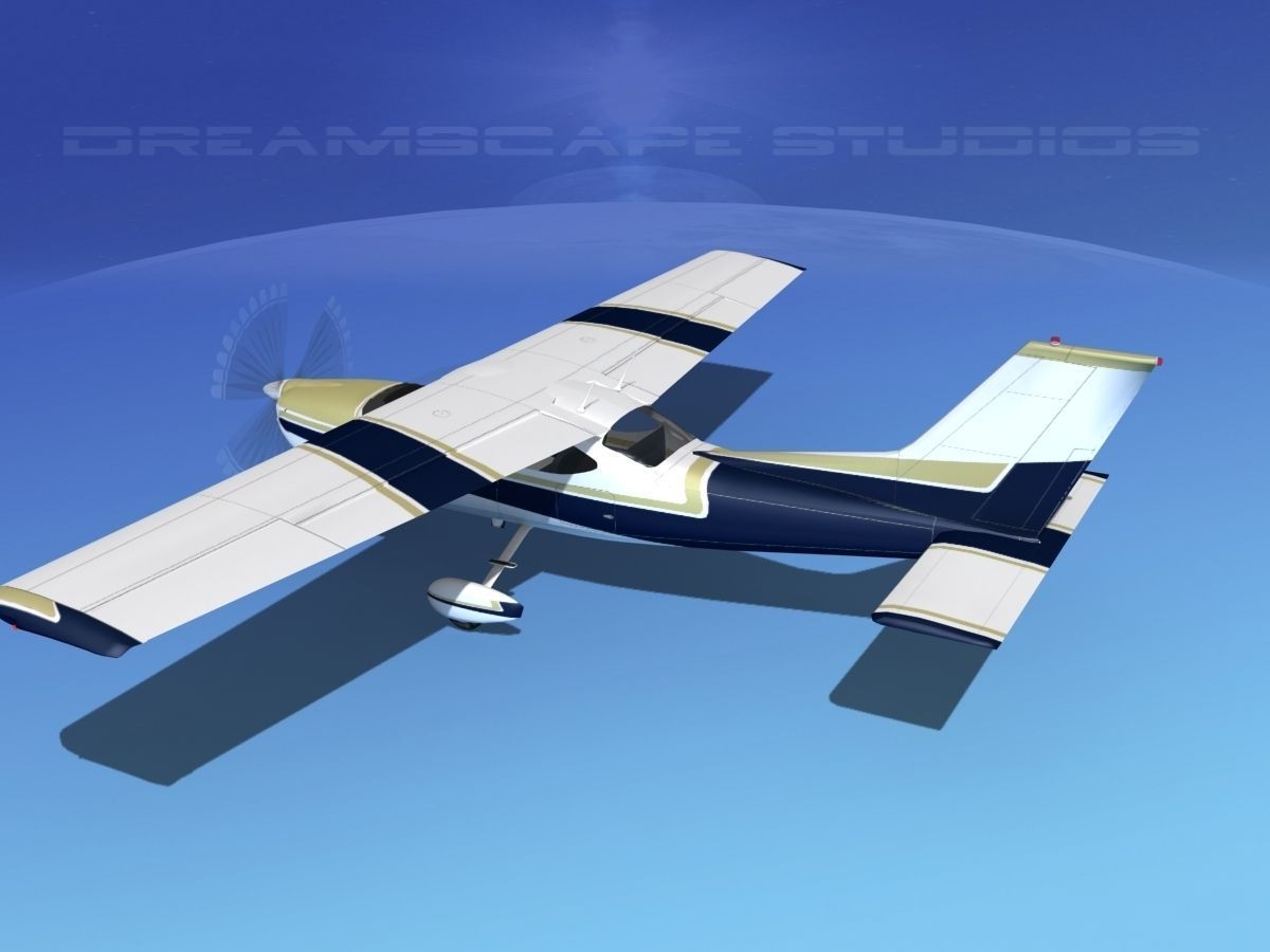 Cessna 177 FG Cardinal V13 3D model_9