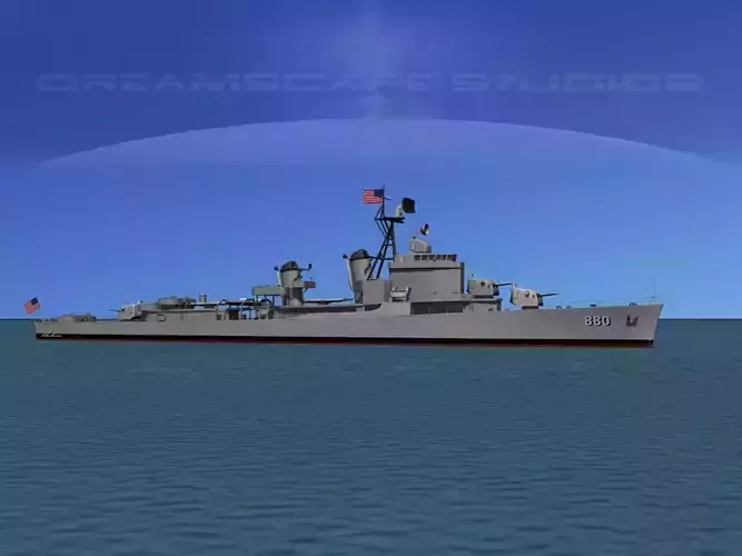 Gearing Class Destroyer DDR-880 USS Dyess