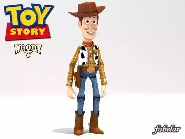 Woody from toy story 3D model