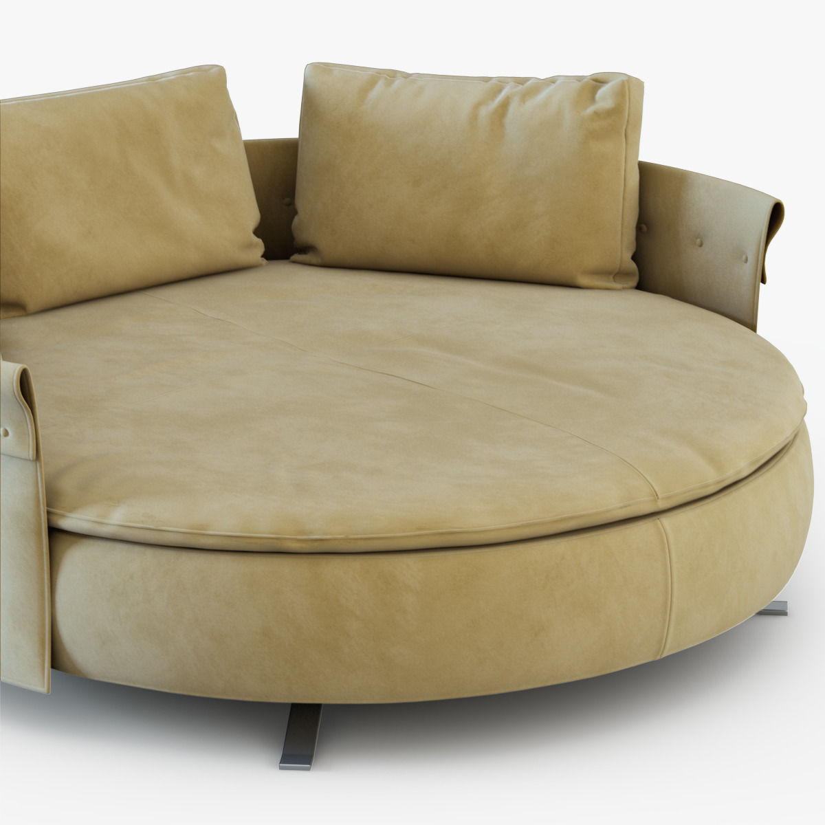 Sofa Charme-Longhi 3D model_1