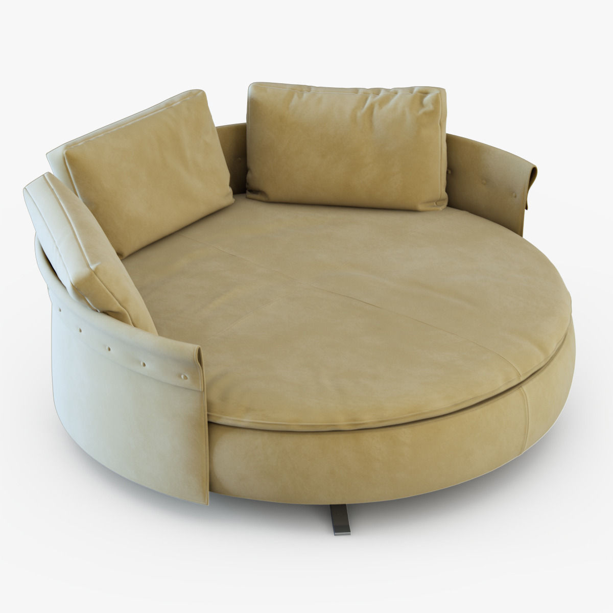 Sofa Charme-Longhi 3D model_4