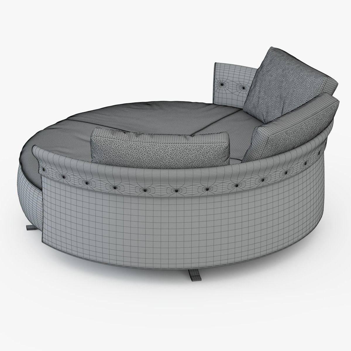 Sofa Charme-Longhi 3D model_8