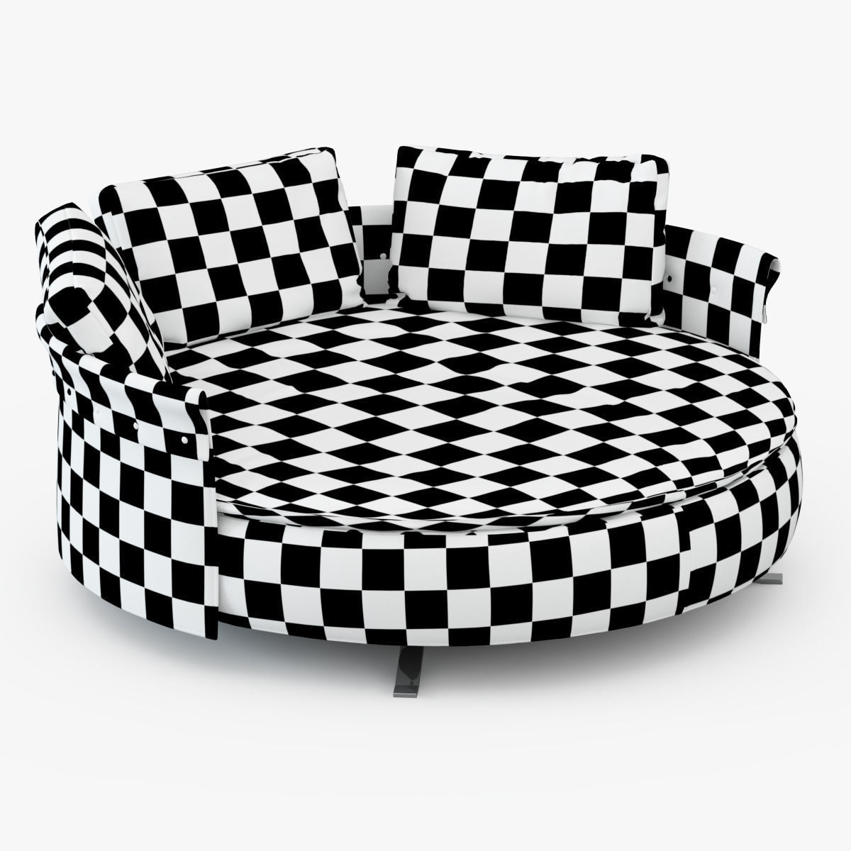 Sofa Charme-Longhi 3D model_6