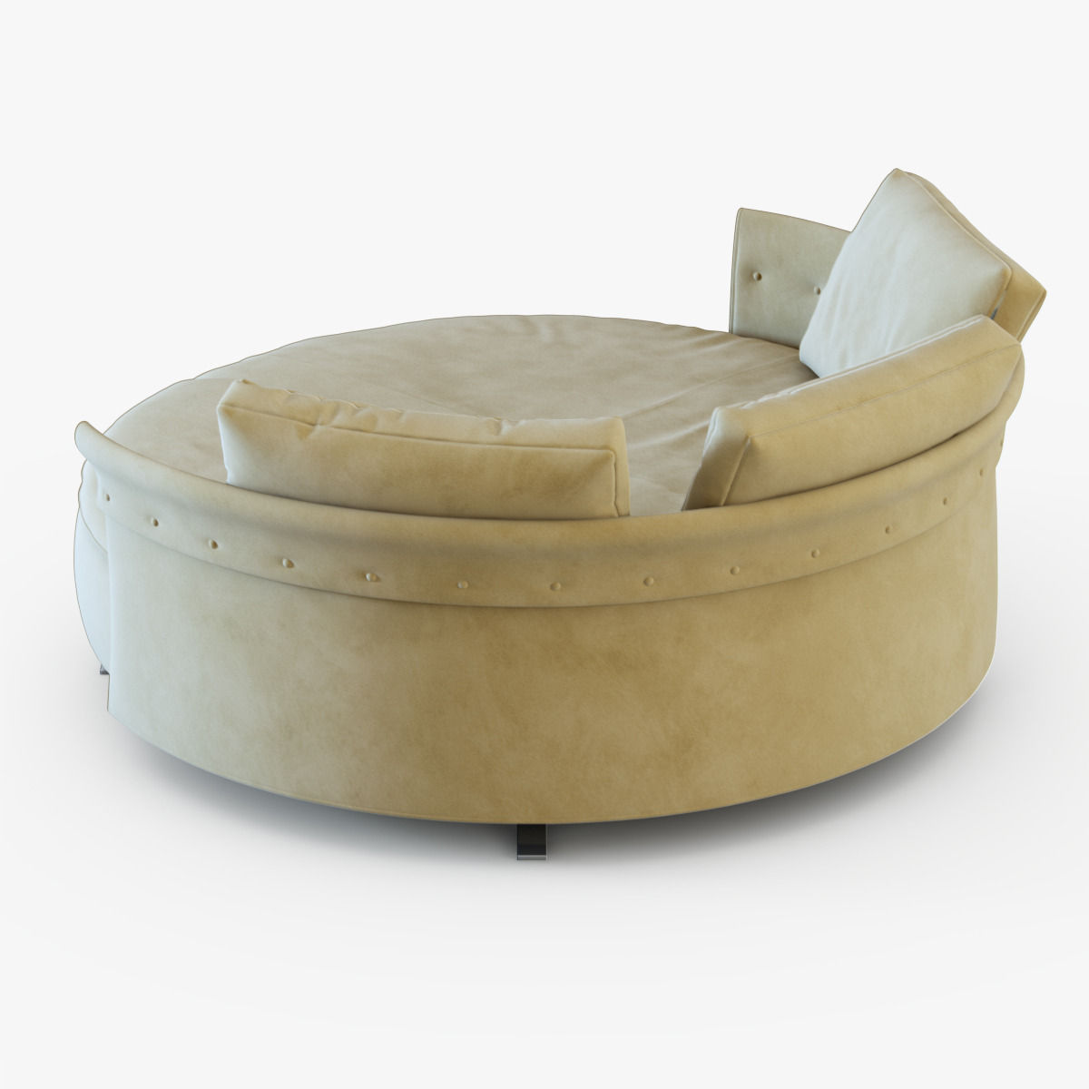 Sofa Charme-Longhi 3D model_3