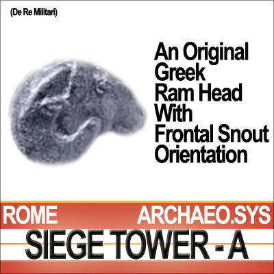 Roman Legionary Siege Tower A 3D model_7