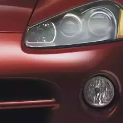 dodge viper srt10 3D model