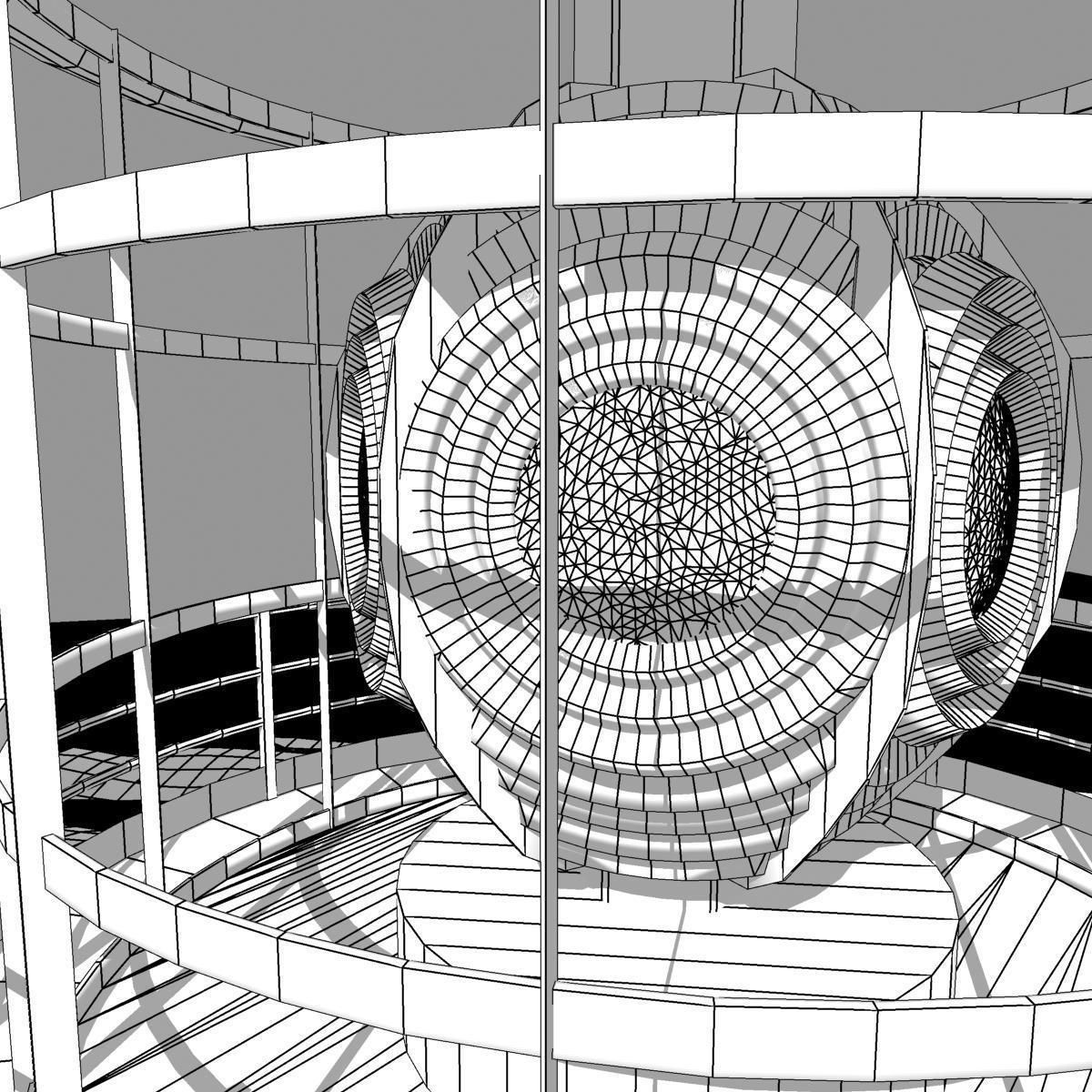 Cape Aghulas Lighthouse 3D model_14