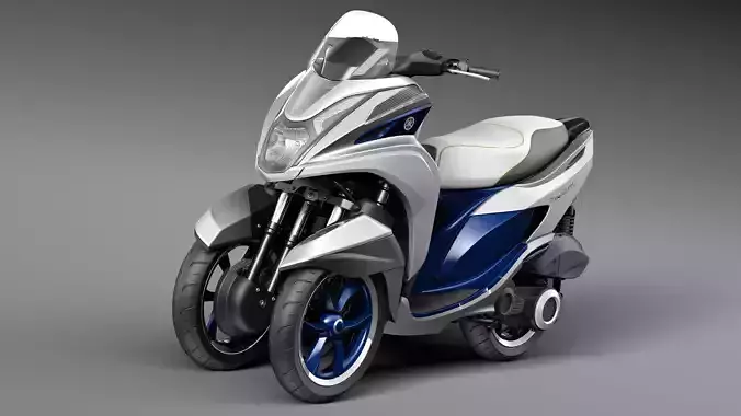 Yamaha Tricity 2015 scooter 3D model