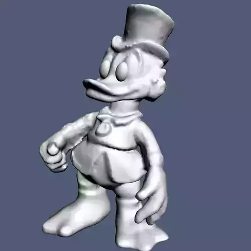 Uncle Scrooge Free 3D print model