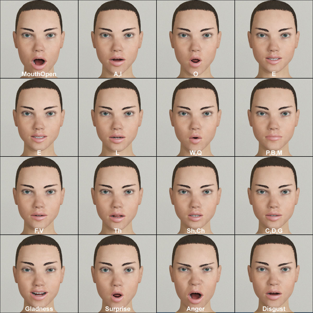 Adriana Version2 3D model_12