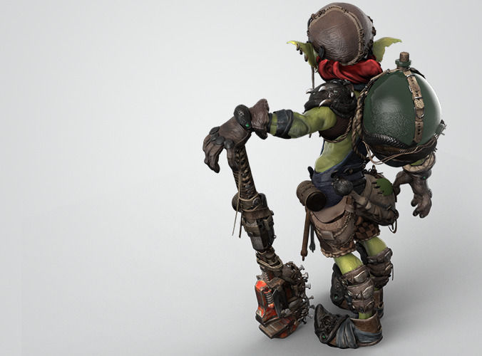 Little Goblin 3D model_2