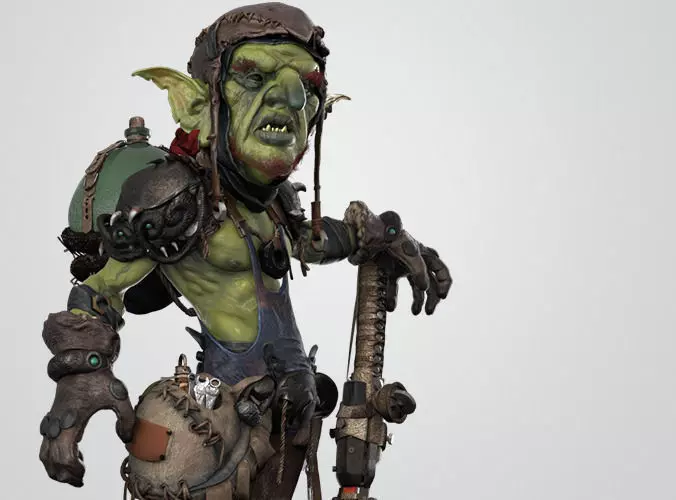 Little Goblin 3D model_0