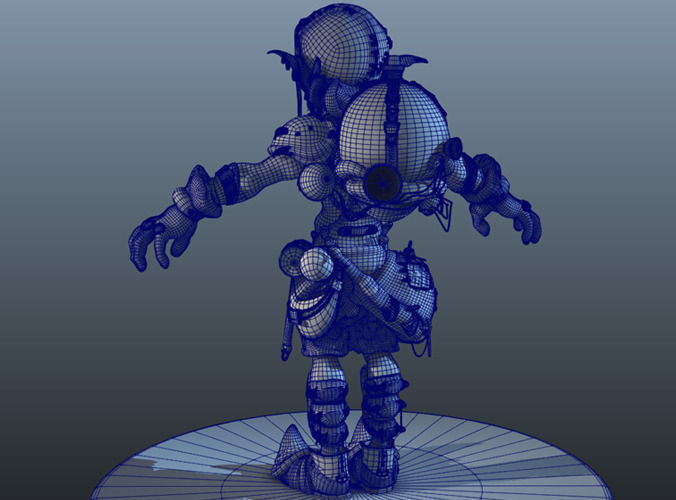 Little Goblin 3D model_22