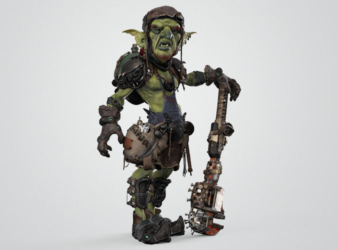 Little Goblin 3D model_3
