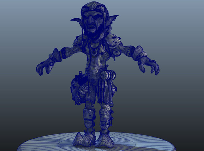 Little Goblin 3D model_23