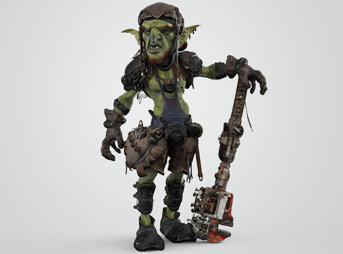 Little Goblin 3D model_1