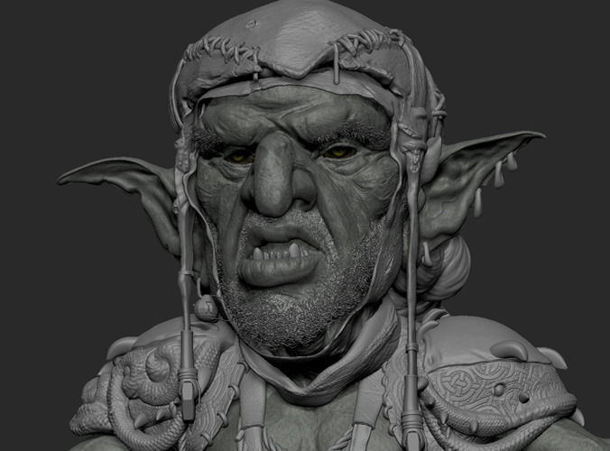 Little Goblin 3D model_10