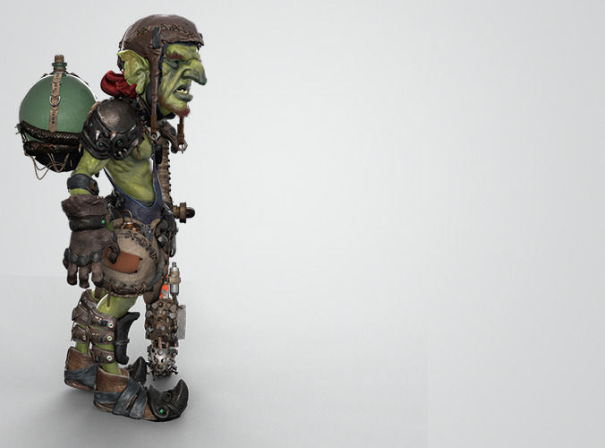 Little Goblin 3D model_5