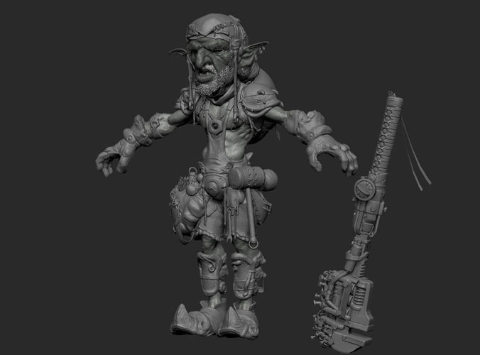 Little Goblin 3D model_8
