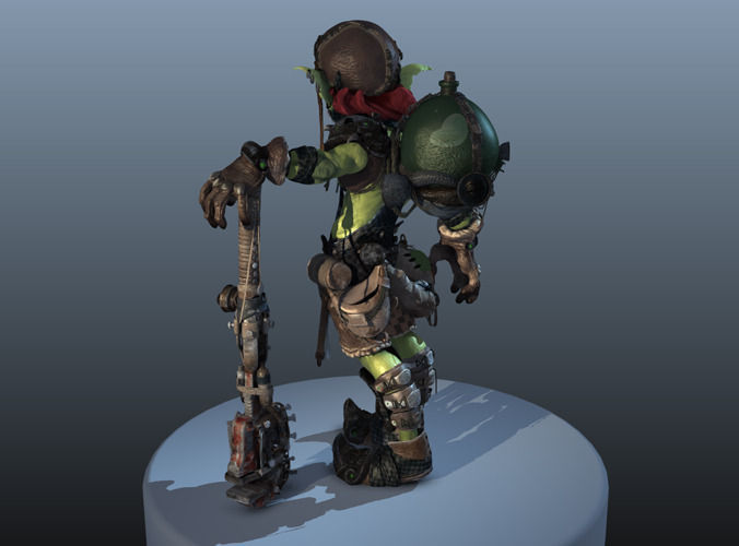 Little Goblin 3D model_17