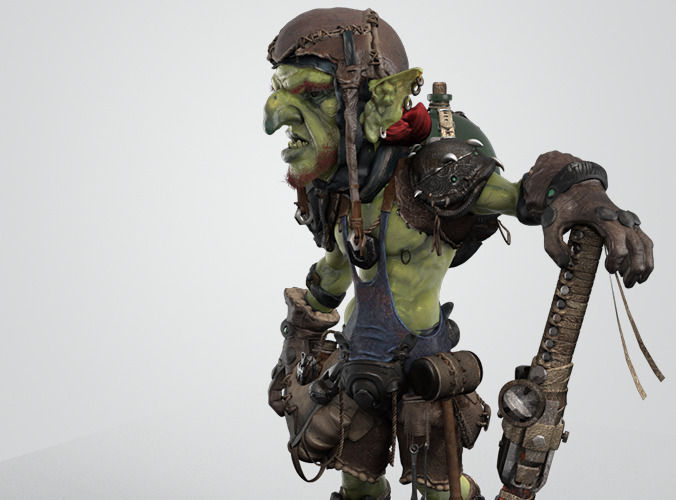 Little Goblin 3D model_4