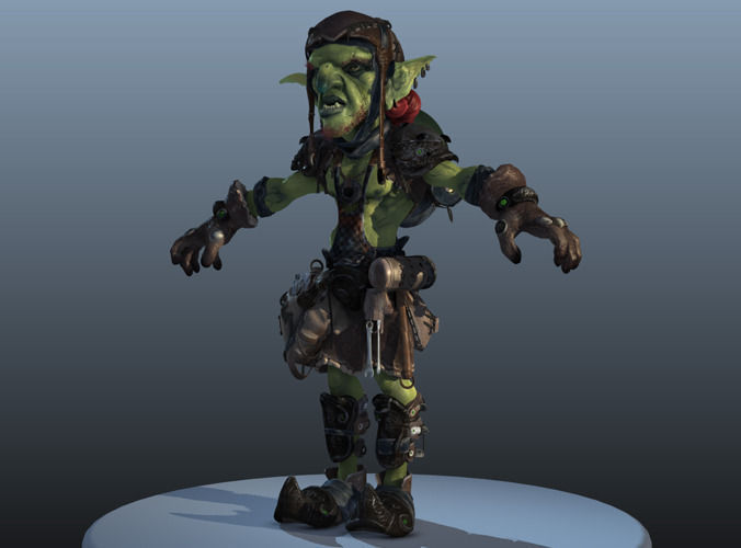 Little Goblin 3D model_13