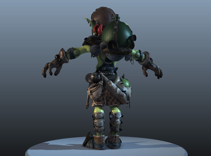 Little Goblin 3D model_12
